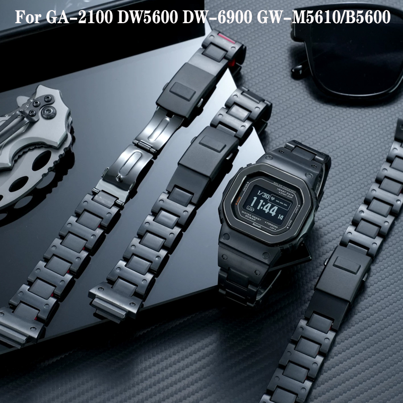 Casio Watch G-Shock Ga-2100 - カシオストラップ G-SHOCK GA-2100 DW5600 DW-6900 GW-M5610/B5600
