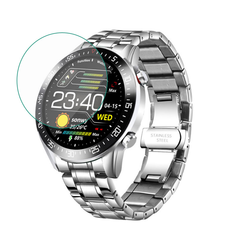 Smartwatch New Watches For Men - Tpu-男性用のコネクテッドウォッチ保護ケース,スマートウォッチ用の柔らかく透明なTPUストラップ,心拍数モニター保護アクセサリー,5個,2021