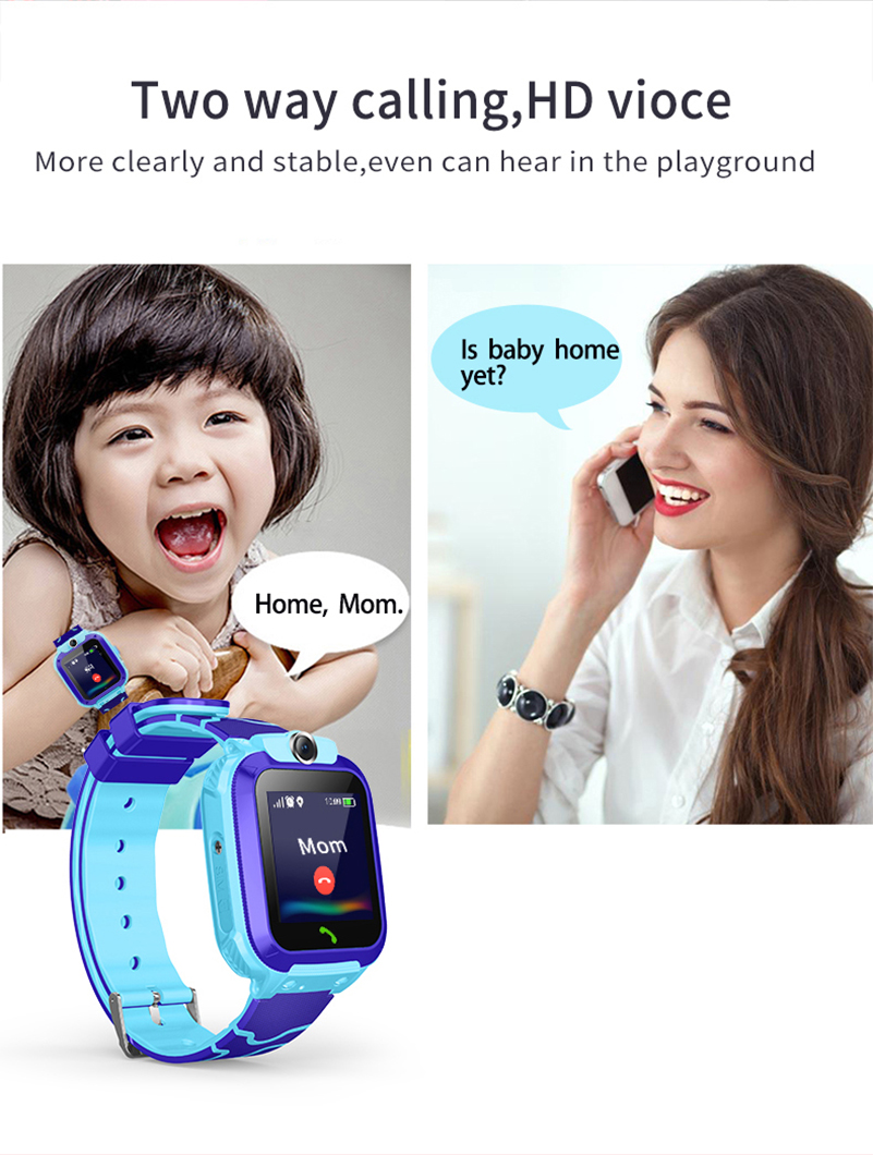Smartwatch Watches Gift For Boys - 2026年防水スマートウォッチ子供用SOS GPS位置情報SIMカード通話カメラ付き子供用スマートウォッチ男の子女の子向けiOS Android対応ギフト