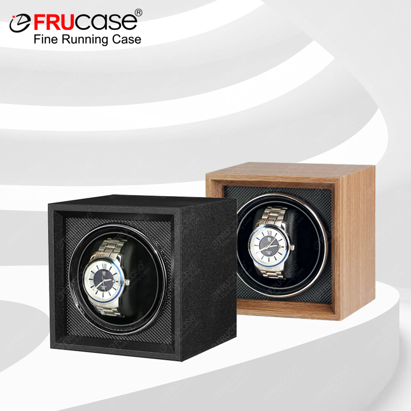 Watch Winder Single - FRUCASE MINI ウォッチワインダー 自動巻き時計用 ウォッチボックス オートワインダー