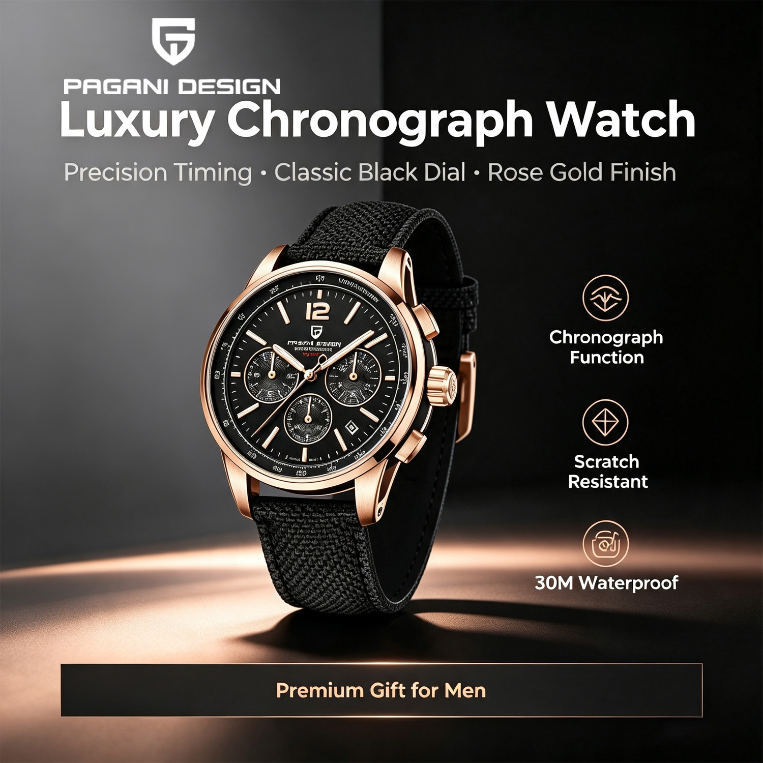 Smartwatch New Watches For Men - パガーニデザイン 2026年新作 VK63 ファッションメンズクォーツウォッチ 41MM トップサファイア