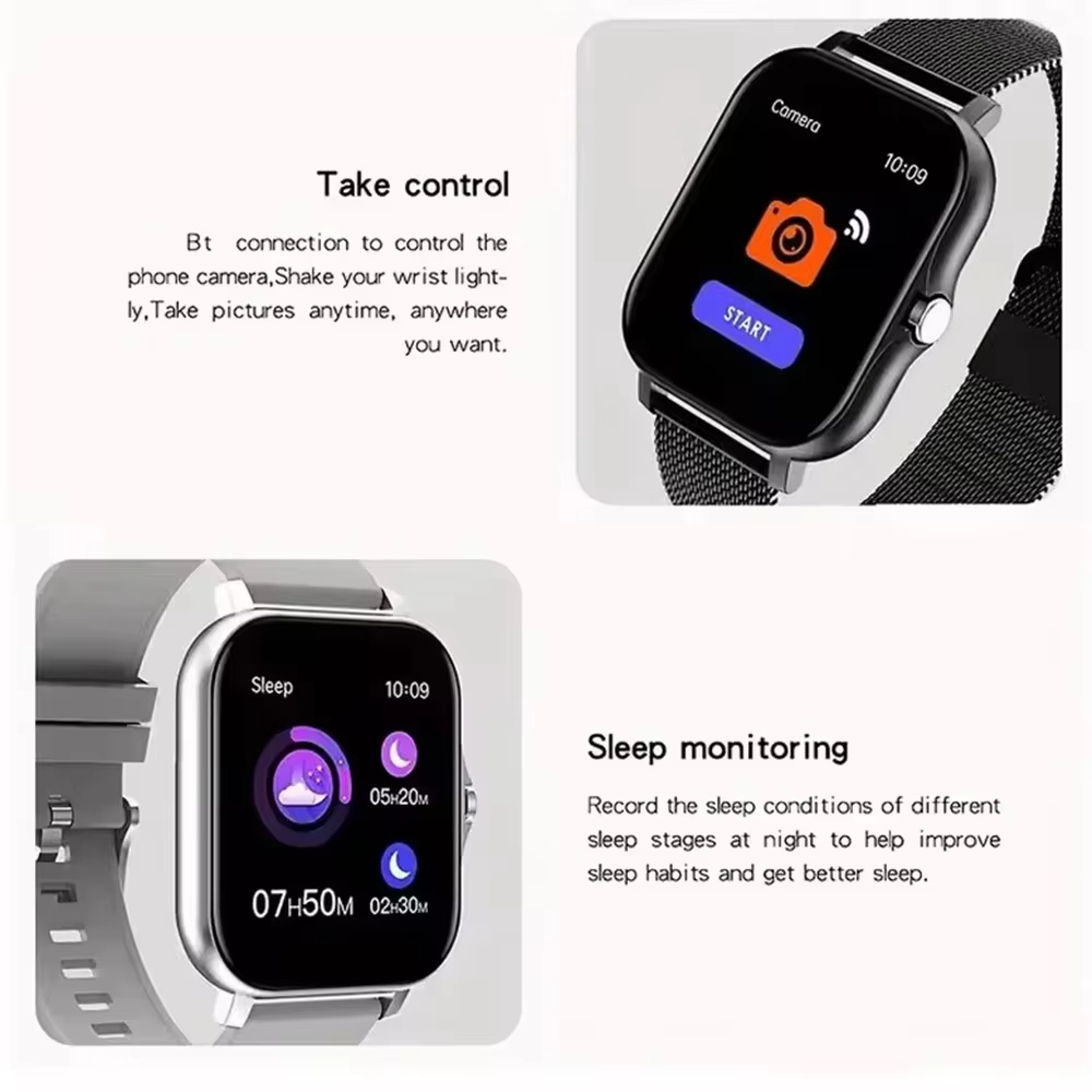 レノボ 2026 新しいフルタッチスクリーンスマートウォッチ - Smartwatch New Watches For Men のレビューと価格