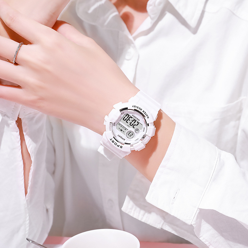 ファッションキッズ腕時計発光防水スポーツデジタル腕時計目覚ま - Smartwatch Watches Gift For Boys のレビューと価格