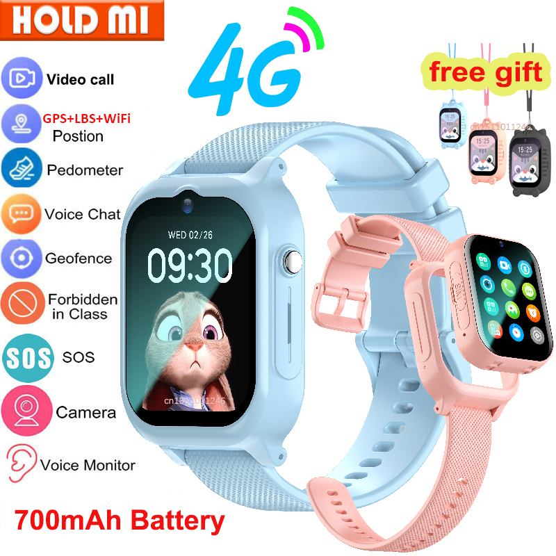 スマートウォッチ キッズ 4G GPS WIFI ビデオ通話 - Smartwatch Watches Gift For Boys のレビューと価格
