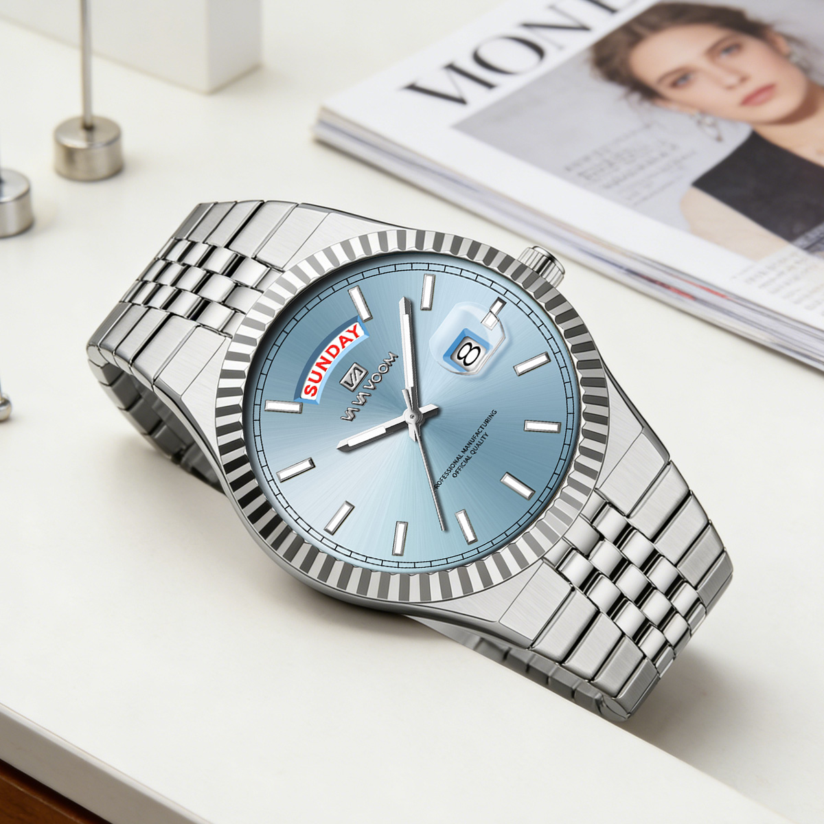 男性クォーツ時計パイロットシリーズ 40 ミリメートルゴール - Smartwatch Sports Watches For Men のレビューと価格