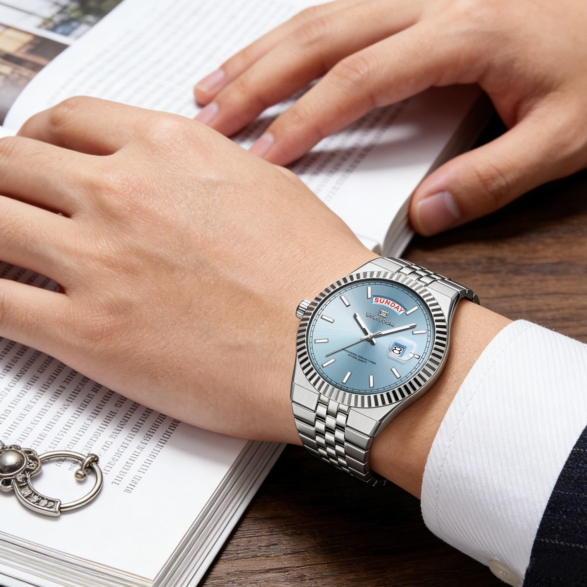 男性クォーツ時計パイロットシリーズ 40 ミリメートルゴール - Smartwatch Sports Watches For Men のレビューと価格