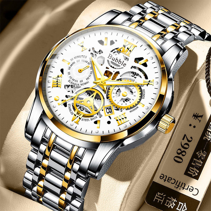 UTHAI 腕時計男性用トレンディなハイエンドライト高級多用 - Seiko Watch 5 Sports のレビューと価格