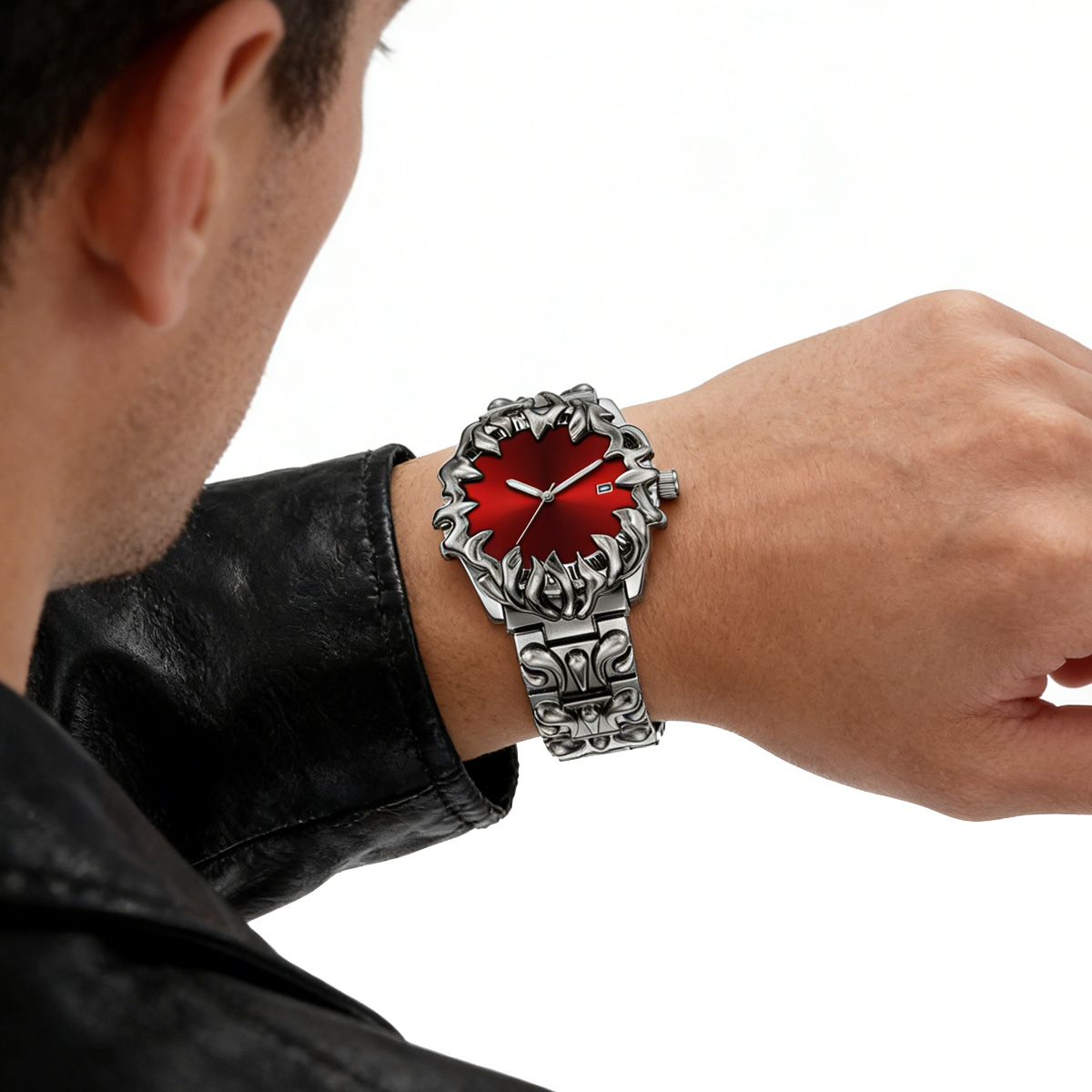 ステンレス鋼メンズ腕時計 40 ミリメートルクリエイティブク - Smartwatch Sports Watches For Men のレビューと価格