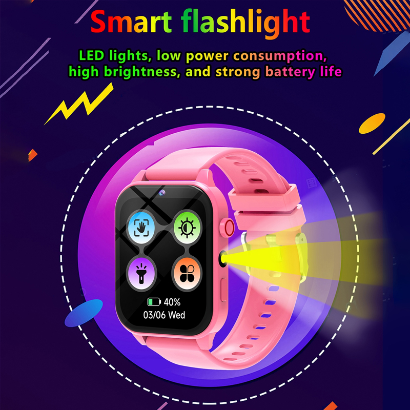 キッズゲームスマートウォッチ懐中電灯防水 HD カメラ睡眠ト - Smartwatch Watches Gift For Boys のレビューと価格