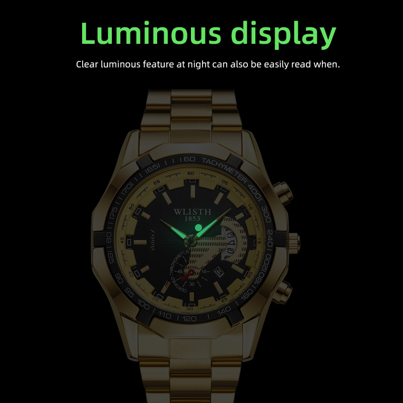 高級ブランドマンウォッチ防水発光日付スポーツマン腕時計ステン - Smartwatch Sports Watches For Men のレビューと価格