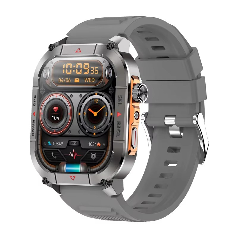 新型HK84メンズスマートウォッチ AMOLED アウトドア - Smartwatch New Watches For Men のレビューと価格