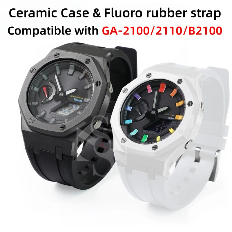 2100 modキット セラミック製腕時計ケースキット ナイ - Casio Watch G-Shock Ga-2100 のレビューと価格
