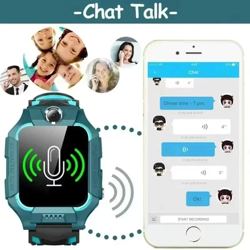 レノボ 2026 新型 5G 防水キッズスマートウォッチ S - Smartwatch Watches Gift For Boys のレビューと価格