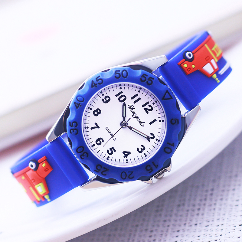 子供のための消防車の漫画のシリコーン時計,子供のためのコネク - Smartwatch Watches For Kids Sale のレビューと価格