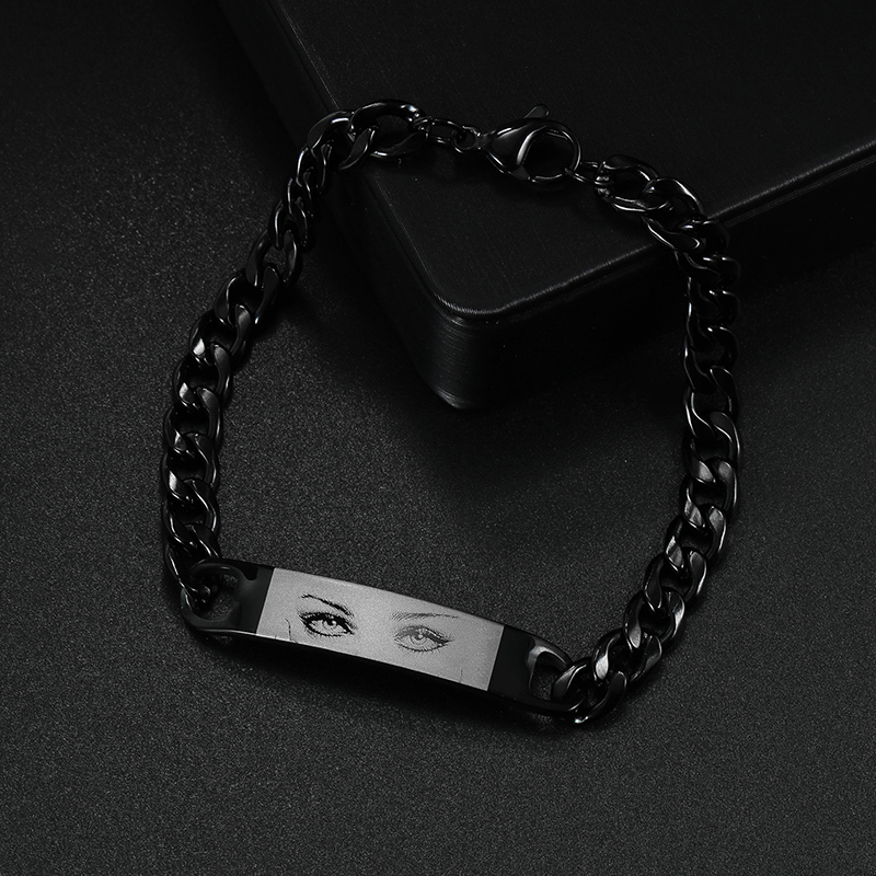 Goxijite パーソナライズされた目写真ブレスレット女性 - Smartwatch Sports Watches For Men のレビューと価格