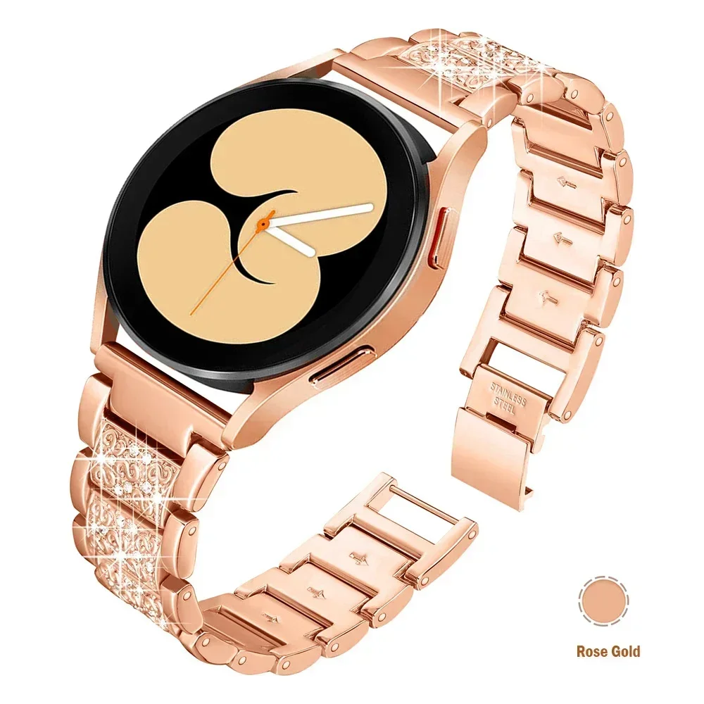 プレミアムダイヤモンド交換用腕時計バンド Samsung G - Smartwatch Premium Watches For Women のレビューと価格