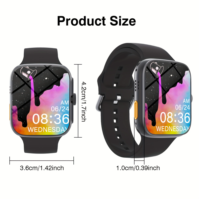 スマートウォッチ、HDスクリーン、ワイヤレス通話、複数のスポ - Smartwatch Sports Watches For Men のレビューと価格