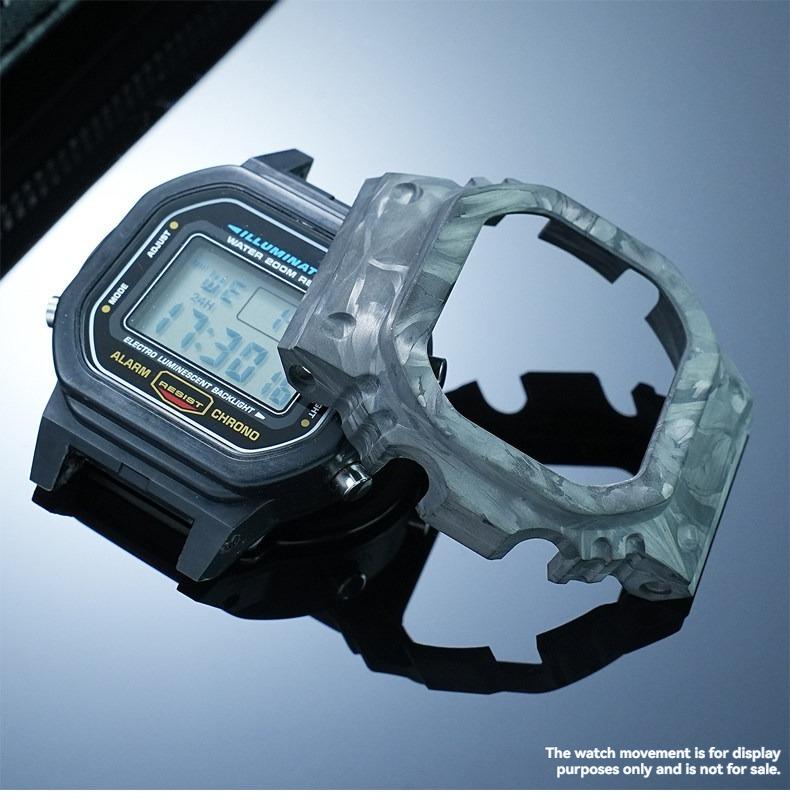 カーボンファイバー修正時計ケース カシオ G-SHOCK D - Casio Watch G-Shock Dw-5600 のレビューと価格