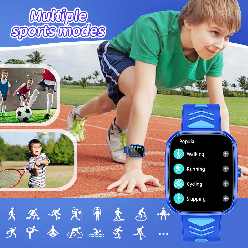 LIGE キッズスマートウォッチ ゲーム 防水 電子機器 タ - Smartwatch Watches Birthday Gift For Boys のレビューと価格