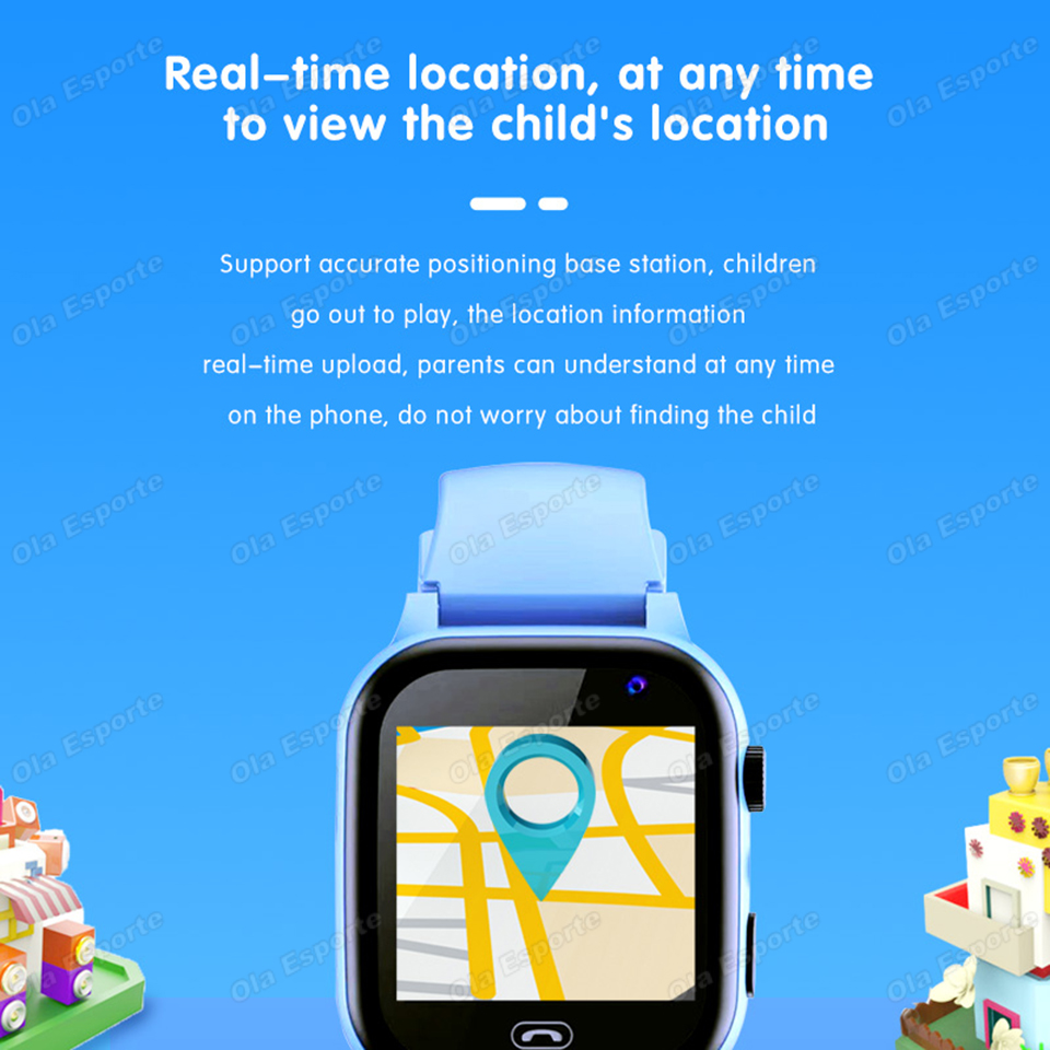 2026年新型ミニキッズフォン 4G SIMカード 2Gイン - Smartwatch Watches Birthday Gift For Boys のレビューと価格