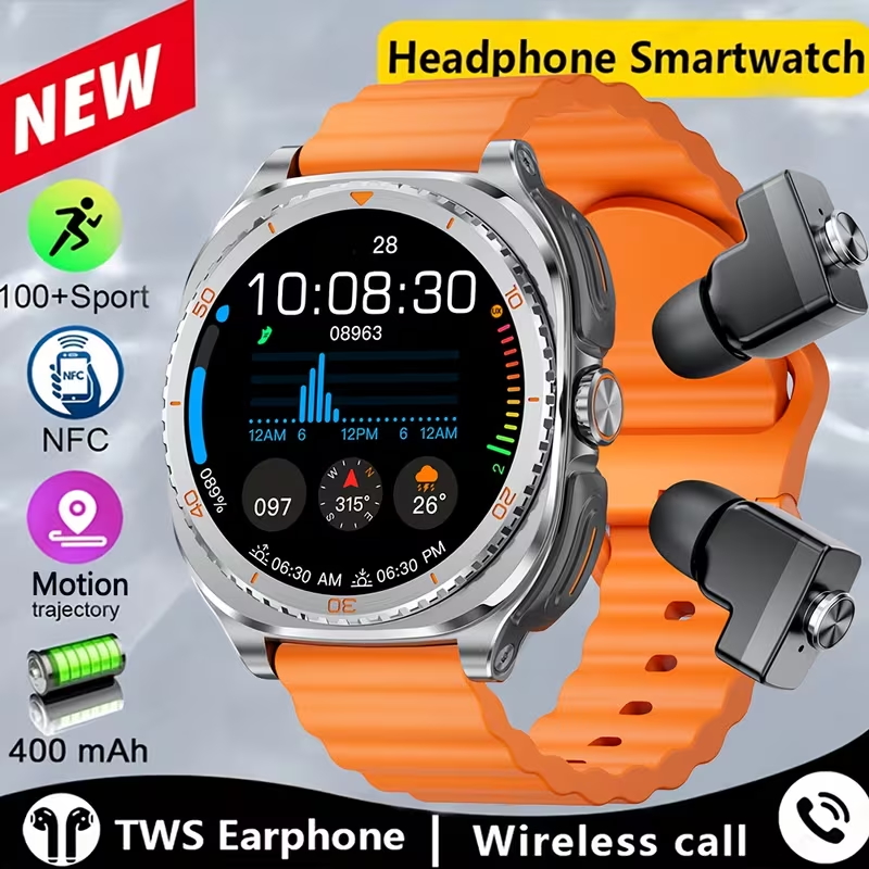 2in1 TWSヘッドセット搭載スマートウォッチ 1.53イ - Smartwatch Noise Watches For Women のレビューと価格
