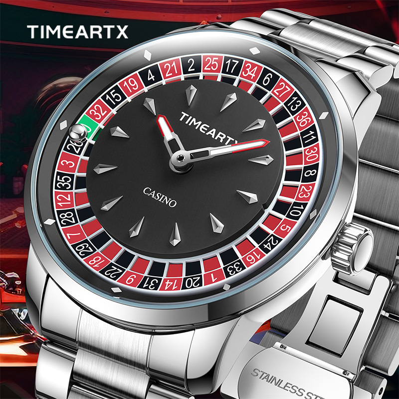 TIMEARTX ブランドの新しい高級クォーツ時計男性用ヨー - Smartwatch New Watches For Men のレビューと価格