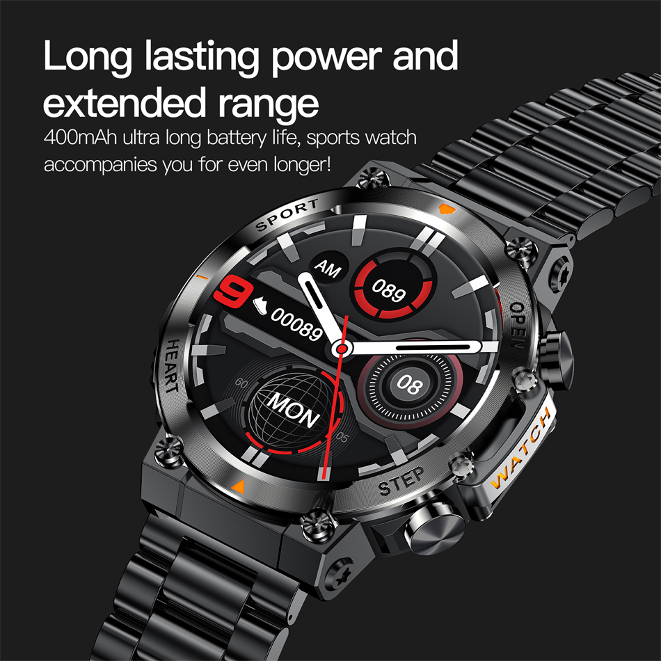 2026年新作スマートウォッチ メンズ 1.39インチAMO - Smartwatch New Watches For Men のレビューと価格