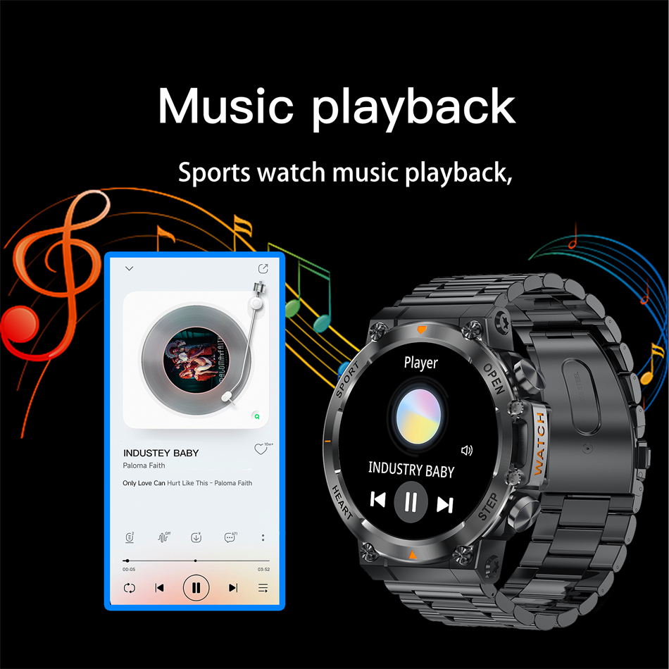2026年新作スマートウォッチ メンズ 1.39インチAMO - Smartwatch New Watches For Men のレビューと価格