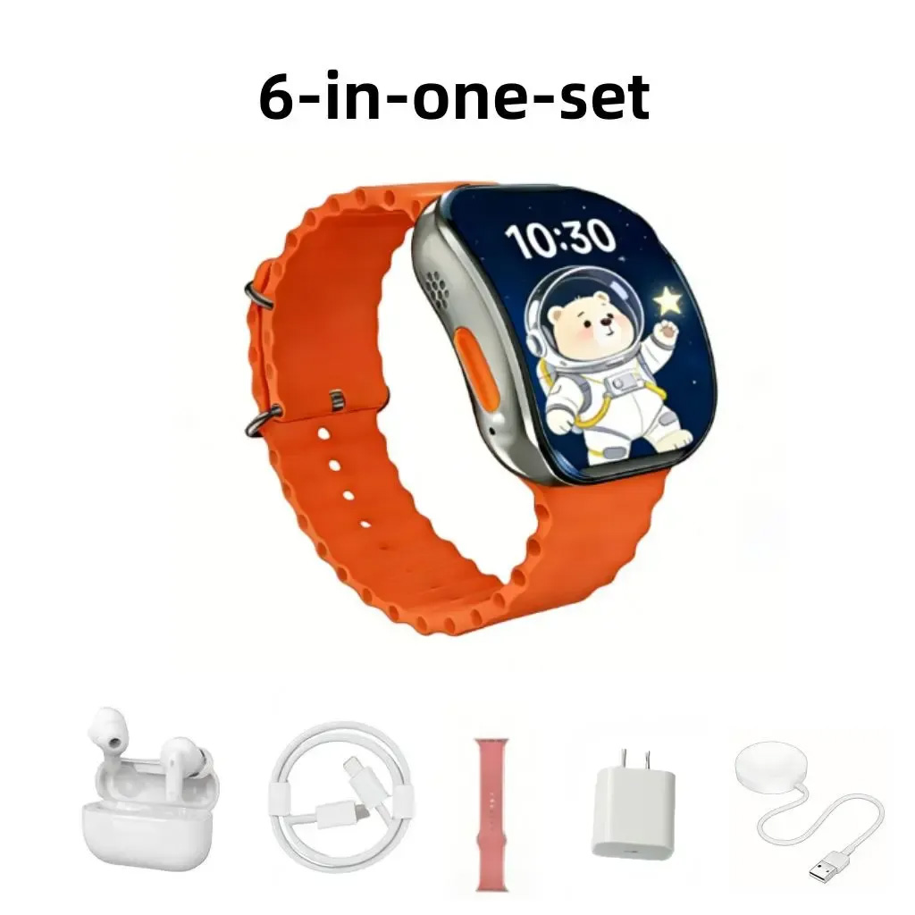 プレミアム6-in-1スマートウォッチセット TWSワイヤレ - Smartwatch Premium Watches For Women のレビューと価格