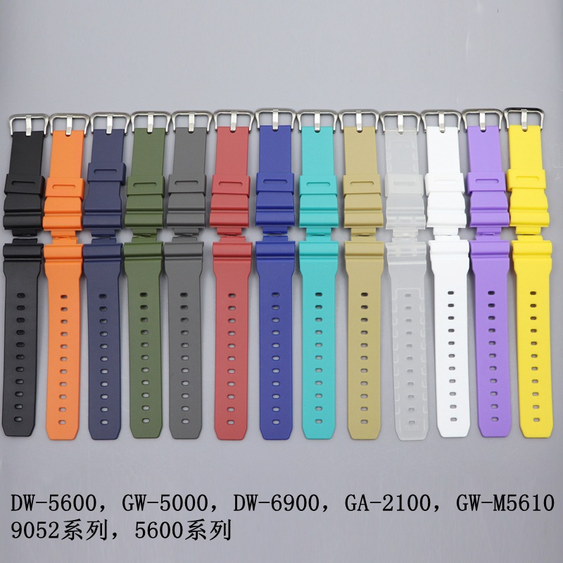 カカシオレジンウォッチストラップ,交換用バンドベルト,g-s - Casio Watch G-Shock Dw-5600 のレビューと価格