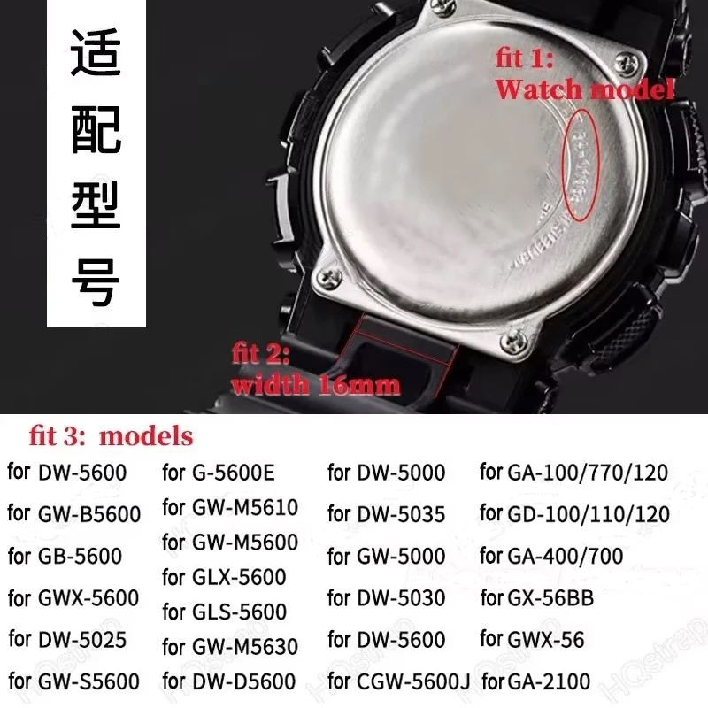 16 ミリメートルトラベルループナイロンストラップカシオ腕時 - Casio Watch G-Shock Dw-5600 のレビューと価格