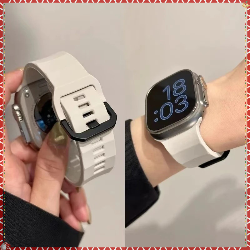 プレミアムソフトウェーブシリコン製アップルウォッチバンド シ - Smartwatch Premium Watches For Women のレビューと価格