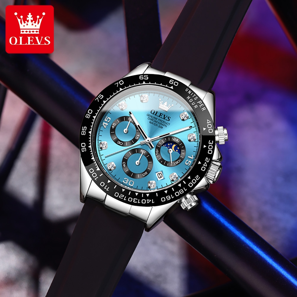OLEVS 2875 メンズ腕時計オリジナルスポーツ防水夜光 - Smartwatch Sports Watches For Men のレビューと価格
