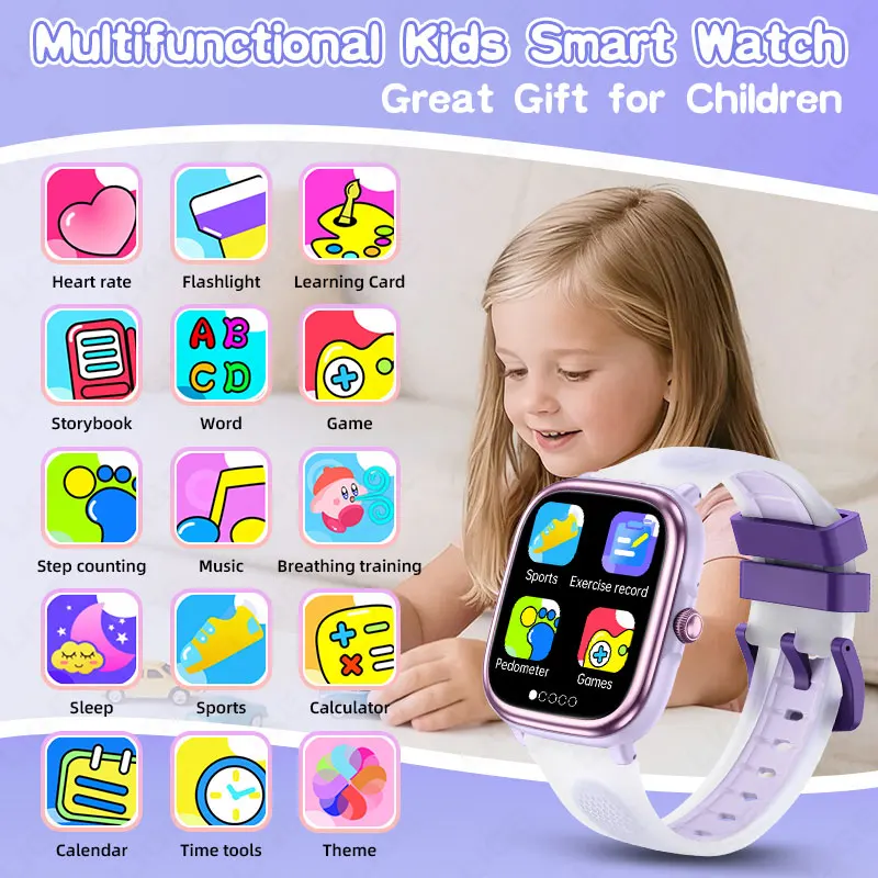 LIGE スマートウォッチ子供用少年子供用腕時計学生教育スマ - Smartwatch Watches Birthday Gift For Boys のレビューと価格