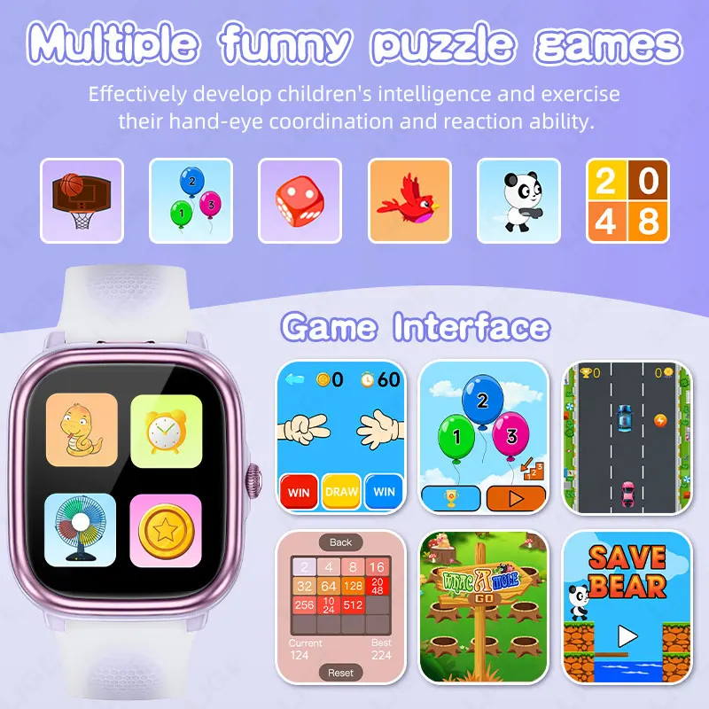 LIGE スマートウォッチ子供用少年子供用腕時計学生教育スマ - Smartwatch Watches Birthday Gift For Boys のレビューと価格
