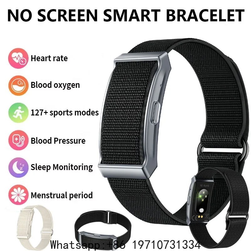 スマートブレスレット心拍数血中酸素健康モニタリングリストバン - Smartwatch Sports Watches For Men のレビューと価格