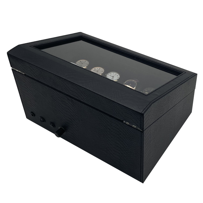 ウォッチワインダー自動時計ボックス静かなモーター USB L - Watch Winder Single のレビューと価格